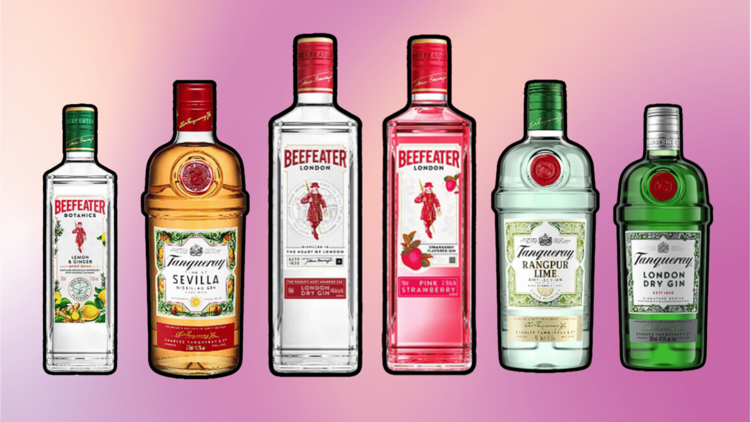 gin beefeater tanqueray