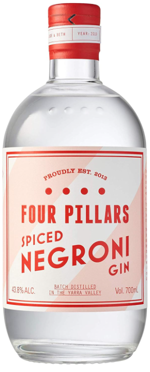 gin four pillars spiced negroni