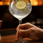 Como segurar taça de gin